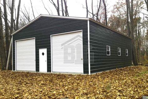 metal frame house with garage|steel garages delivered and installed.